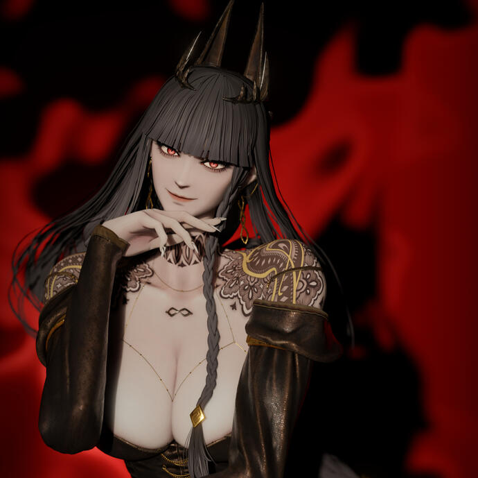 Jadwiga looking sultry and coy